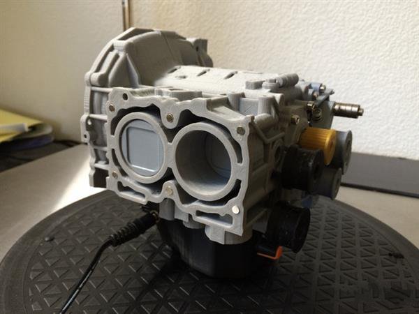 你見過3D打印汽車引擎么 斯巴魯EJ20全功能四缸引擎3D打印模型亮相