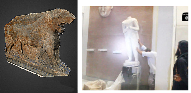 ISIS惡行后果:需3d打印模型修復(fù)功能用來(lái)修復(fù)被ISIS破壞的文物