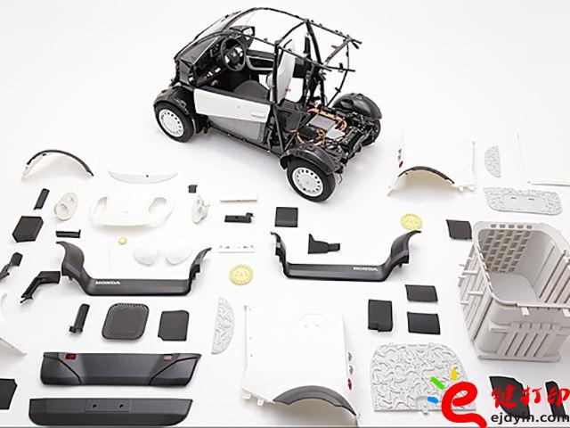 3d打印汽車(chē)應(yīng)用案例 本田創(chuàng)新3D打印電動(dòng)車(chē)與商用鎂電池